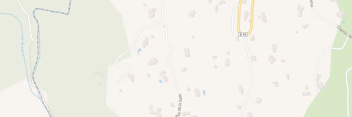Plan du 7179 Le Peyron Ouest à Fayence