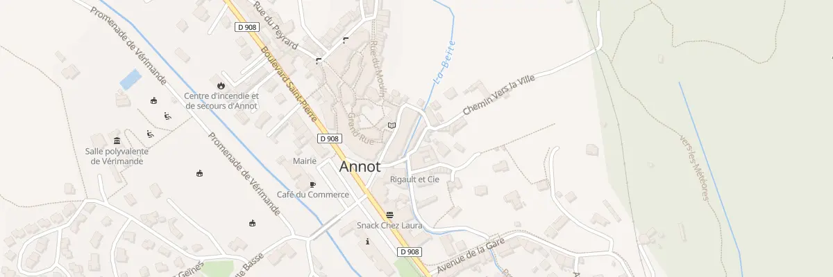 Plan du 5205 Che Vers la Ville à Annot