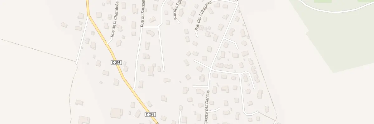 Plan du 3 Imp des Reinettes à Montenois