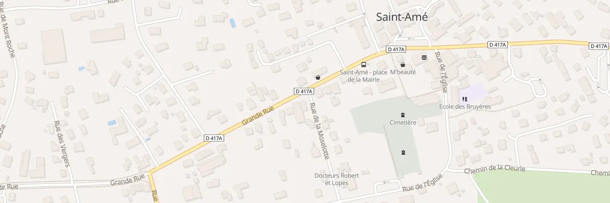 Plan du 2 Rue de la Moselotte à Saint-Amé