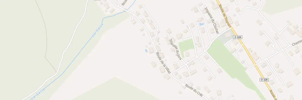 Plan du 83 Rte de la Villaz à Essert-Romand