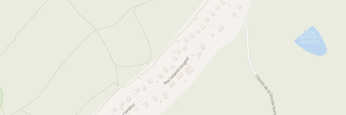 Plan du 70 Rue Léopold Senghor à Champagney