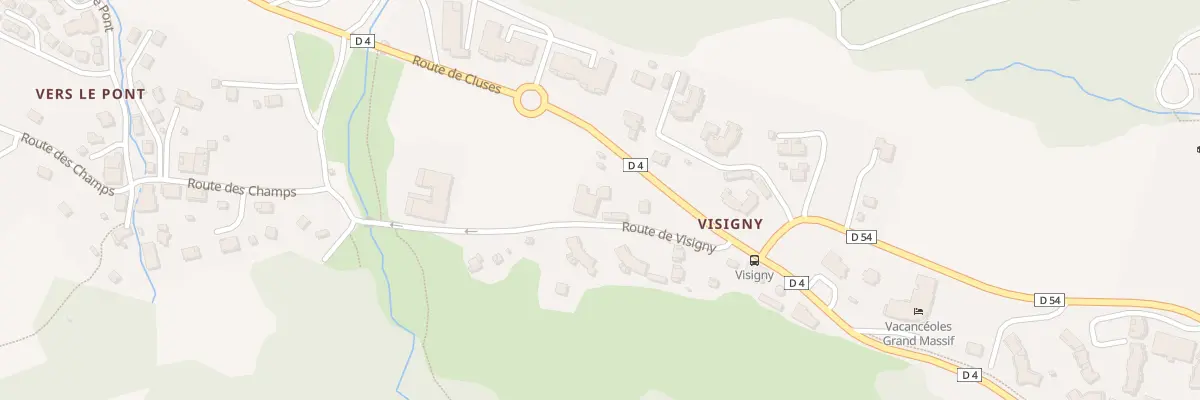 Plan du 120 Rte de Visigny à Morillon