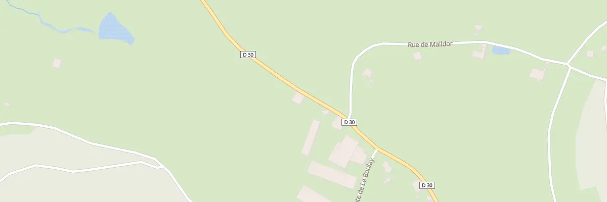 Plan du 2 Rte de Gérardmer à La Neuveville-devant-Lépanges