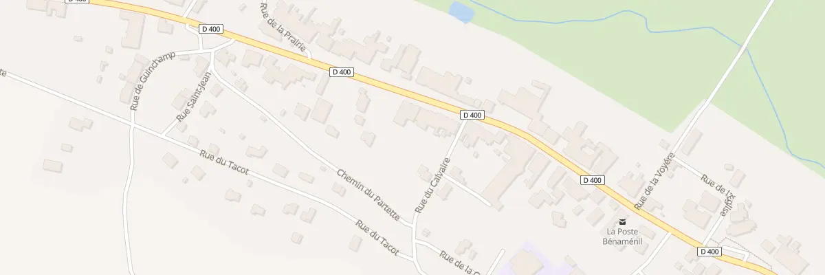Plan du 48 Rue de la Libération à Bénaménil