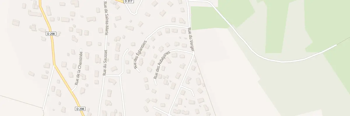 Plan du 3 Rue des Aubépines à Montenois
