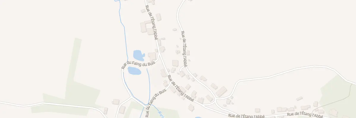 Plan du 39 L’Etang l’Abbe à Grandvillers