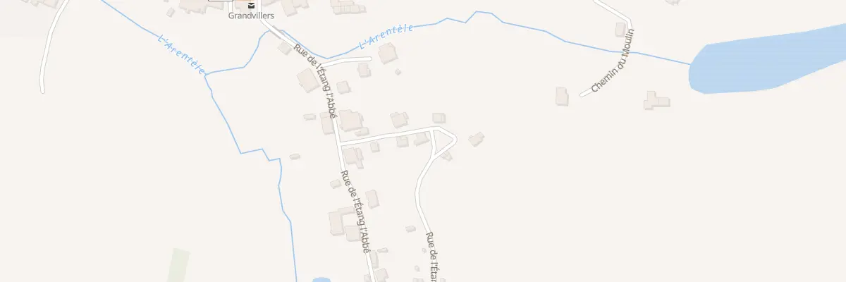 Plan du 21 L’Etang l’Abbe à Grandvillers
