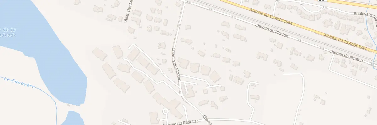 Plan du 927 Che du Picoton à Puget-sur-Argens