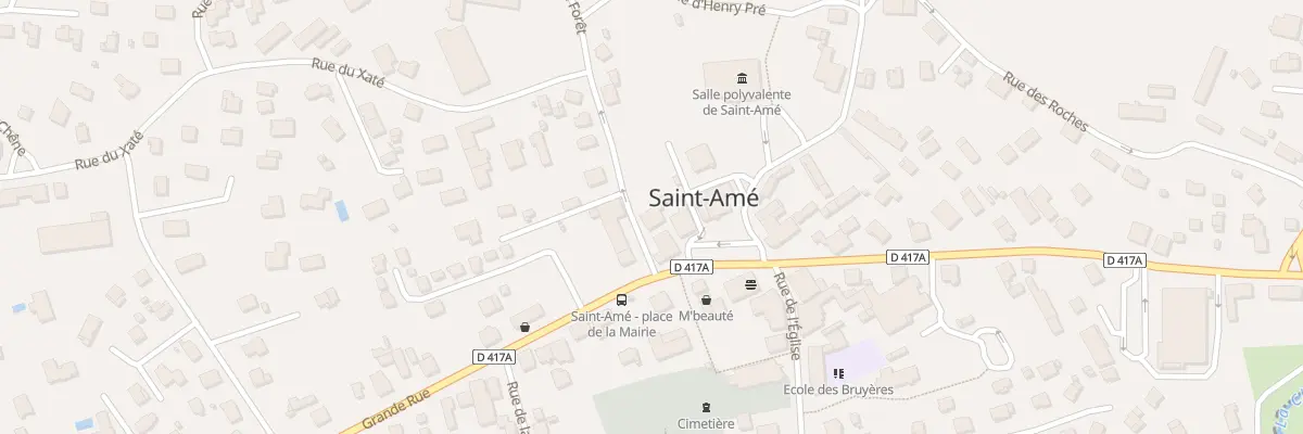 Plan du 2 Rue de la Forêt à Saint-Amé