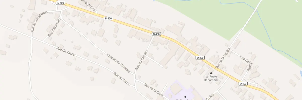 Plan du 58 Rue de la Libération à Bénaménil