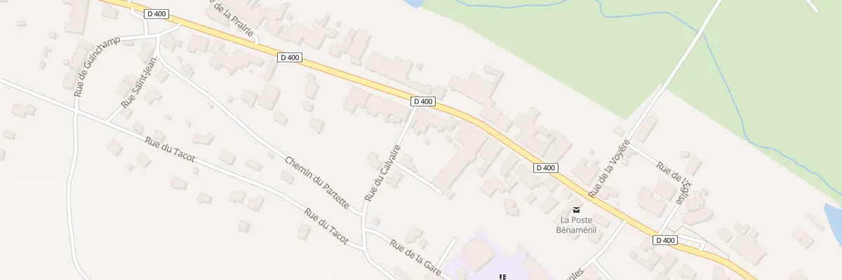 Plan du 60 Rue de la Libération à Bénaménil