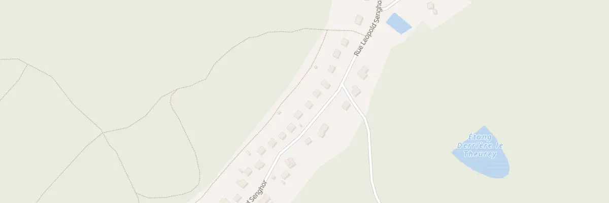Plan du 54 Rue Léopold Senghor à Champagney