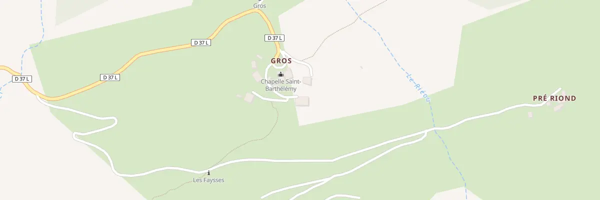 Plan du 5304 Gros à Eygliers