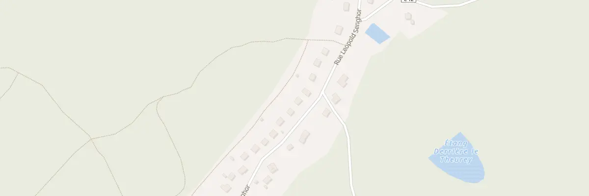 Plan du 52 Rue Léopold Senghor à Champagney