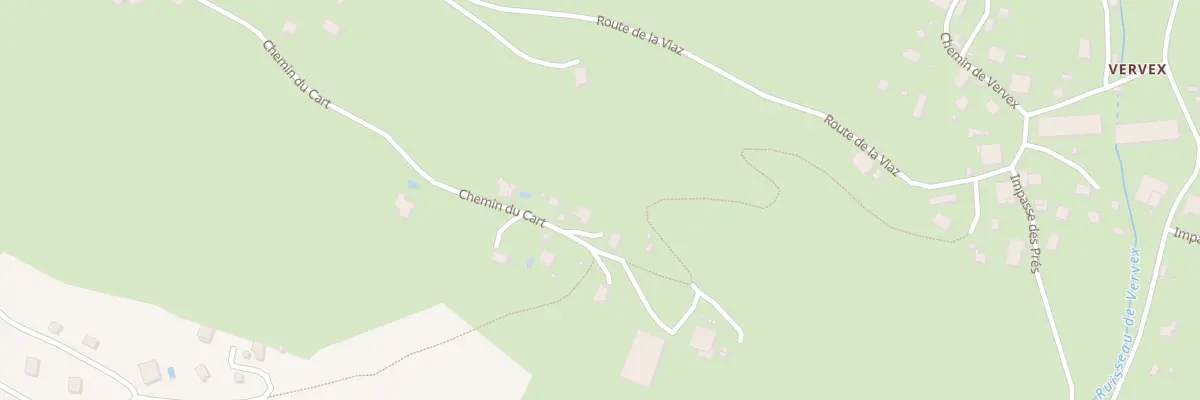 Plan du 499 Che du Cart à Domancy