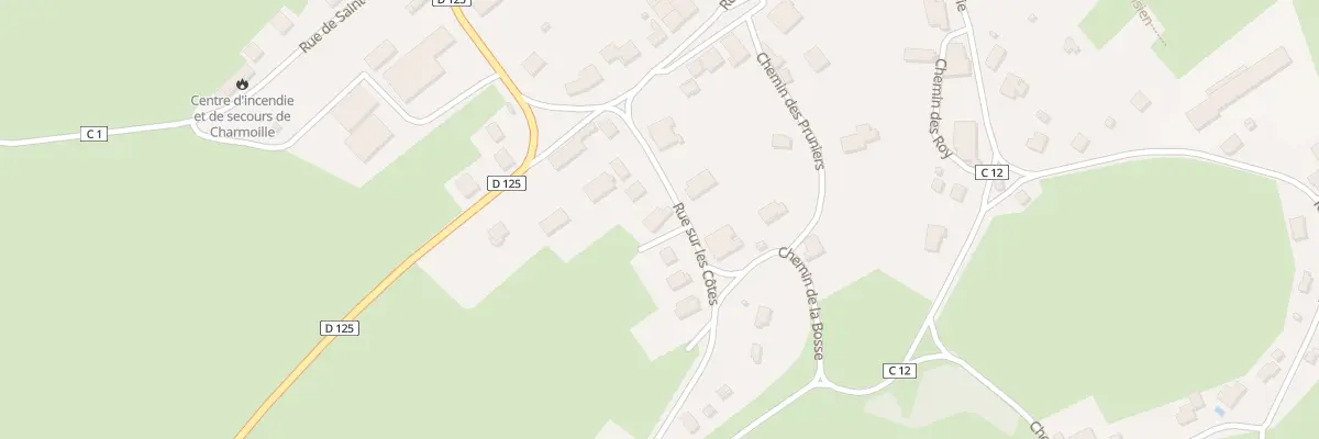 Plan du 4 Rue sur les Cotes à Charmoille
