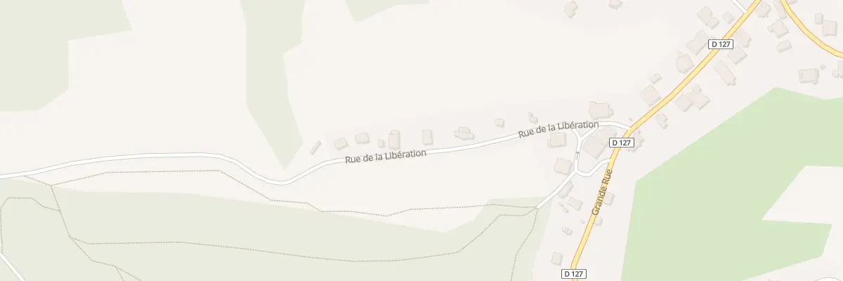 Plan du 8 Rue de la Liberation à Étobon