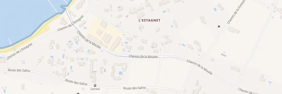 Plan du 25 Che de la Moutte à Saint-Tropez