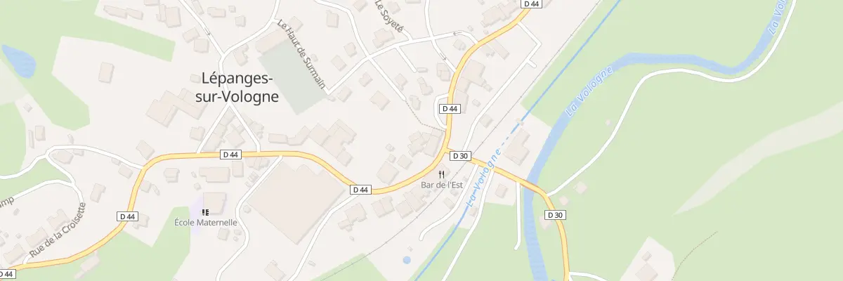 Plan du 4 Rue de la Mairie à Lépanges-sur-Vologne