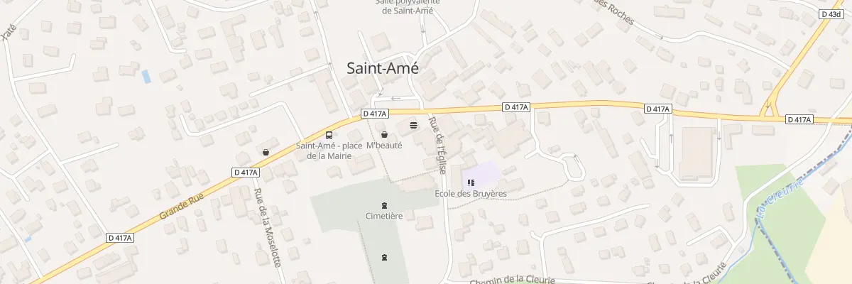 Plan du 4 Rue de l’Eglise à Saint-Amé