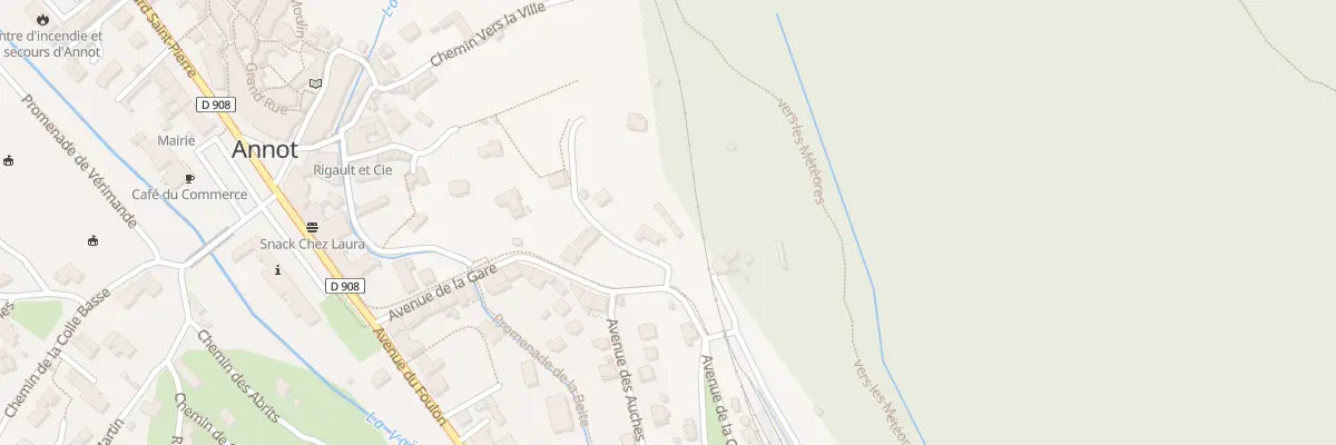 Plan du 5037B Les Cotes à Annot