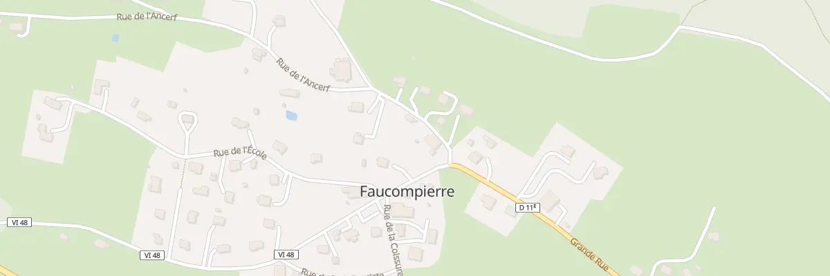 Plan du 21 Rue de l’Ancerf à Faucompierre