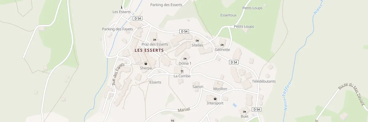 Plan du 64 Imp du Forum à Morillon