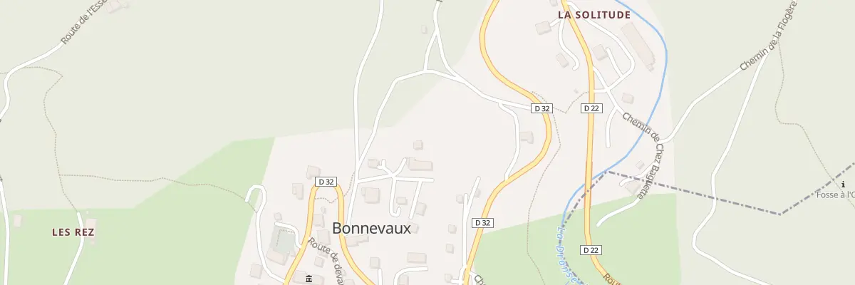 Plan du 49 Che de la Perriere à Bonnevaux