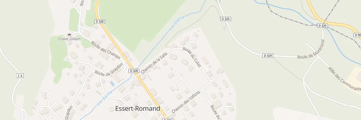 Plan du 461 Rte du Culaz à Essert-Romand