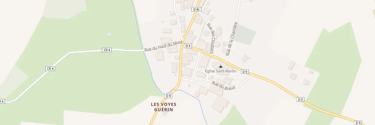Plan du 2B Rue de la Mairie à Nossoncourt