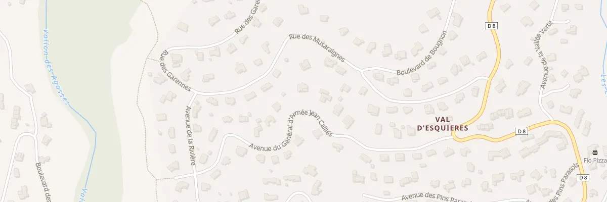 Plan du 272 Av Gal d’Armee Callies à Roquebrune-sur-Argens
