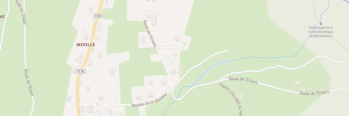Plan du 5096 Le Chatelet à Bonnevaux