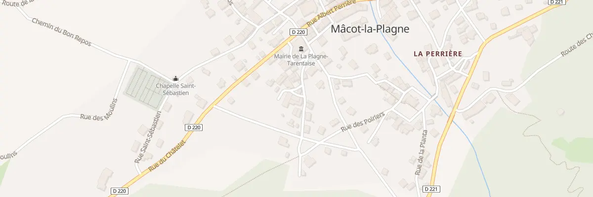Plan du 7 Rue de l’Epilobe Macot à La Plagne Tarentaise
