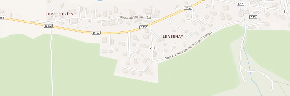 Plan du 56 Che du Pardon à Bernex