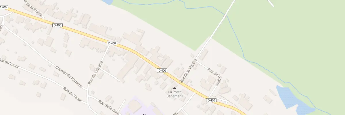 Plan du 59 Rue de la Libération à Bénaménil