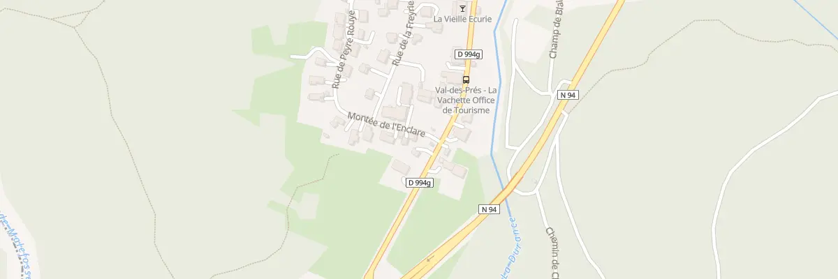 Plan du 5275 Peyre Rouye à Val-des-Prés