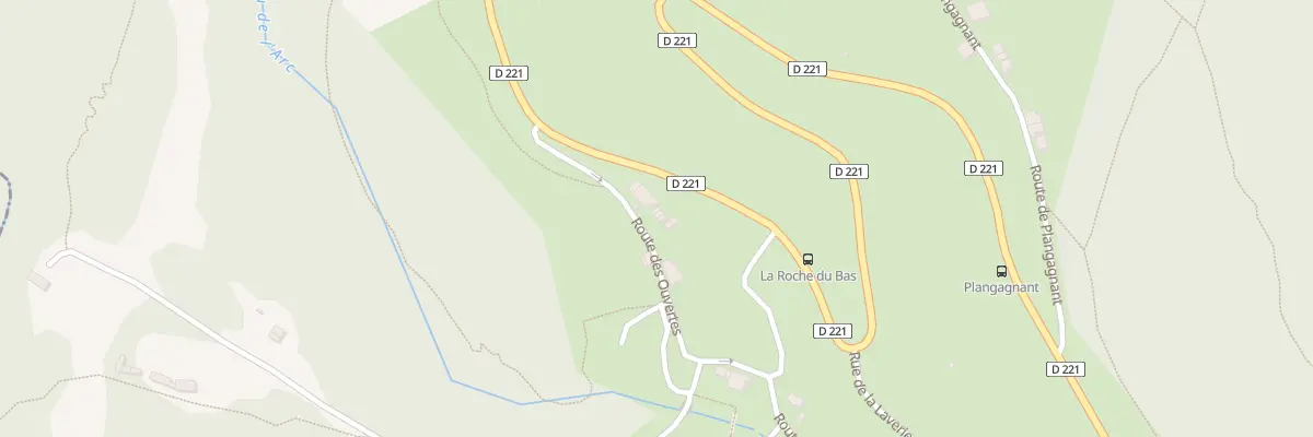 Plan du 109 Rte des Ouvertes à La Plagne Tarentaise