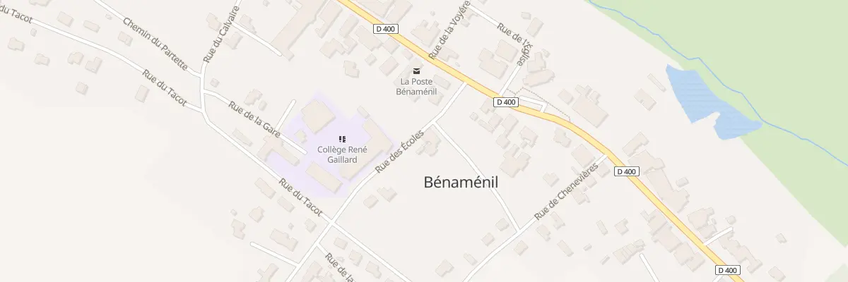 Plan du 2 Che de la Hargotte à Bénaménil