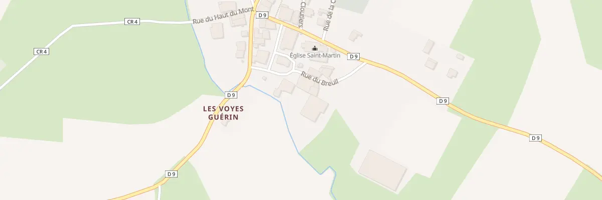 Plan du 5 Rue de la Mairie à Nossoncourt