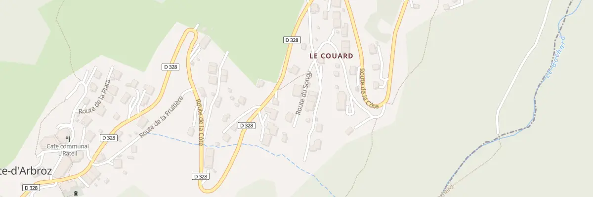 Plan du 98 Rte de Songy à La Côte-d’Arbroz