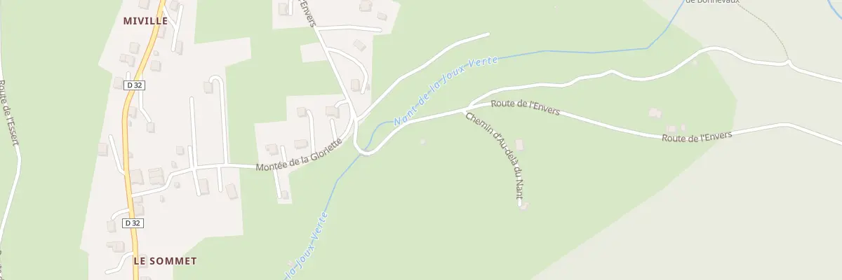 Plan du 614 Rte de l’Envers à Bonnevaux