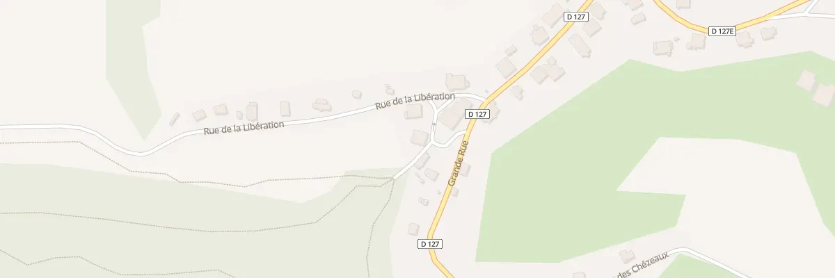 Plan du 15 Gr Grande Rue à Étobon