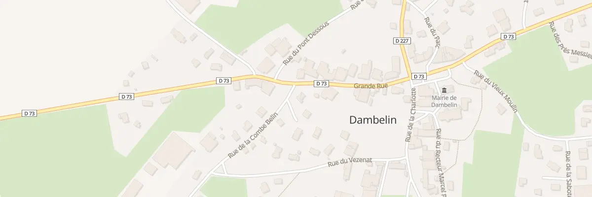 Plan du 1A Imp de la Combe Belin à Dambelin