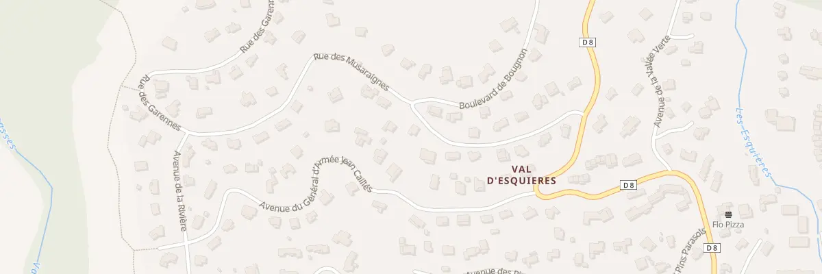 Plan du 211 Bd de Bougnon à Roquebrune-sur-Argens