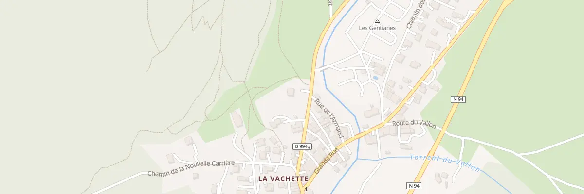 Plan du 5274 Monier à Val-des-Prés