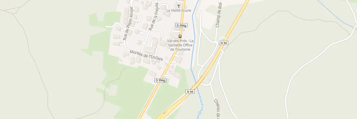 Plan du 5005 Enclare à Val-des-Prés