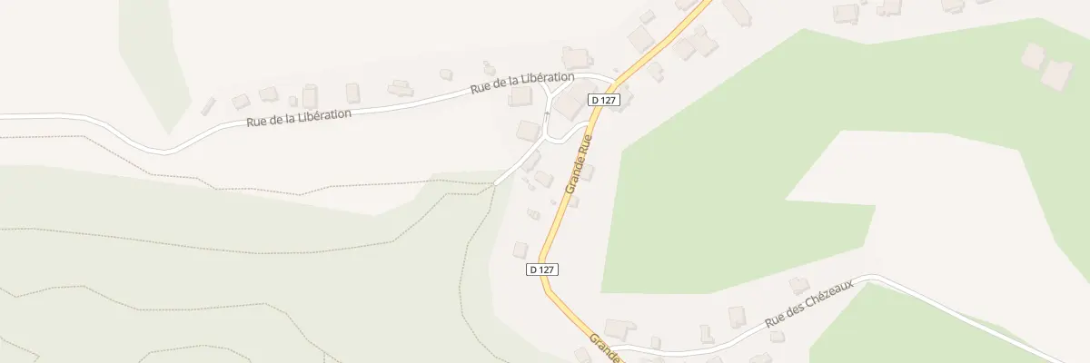 Plan du 11 Gr Grande Rue à Étobon