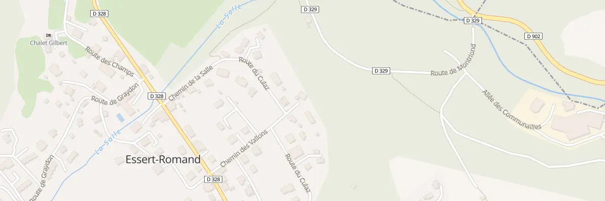 Plan du 352D Rte du Culaz à Essert-Romand