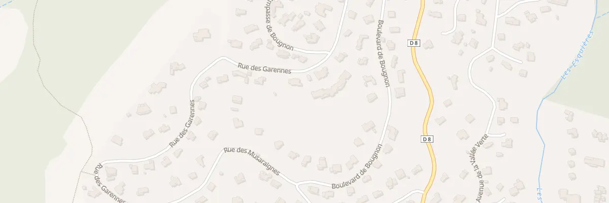 Plan du 526A Rue des Garennes à Roquebrune-sur-Argens